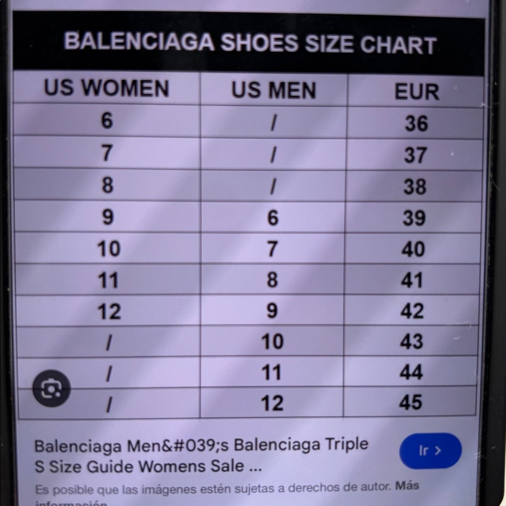 Balenciaga Men's Light Grey Casual Lace-Up Sneakers, size 43 EU, box 23 - Picture 9 of 9